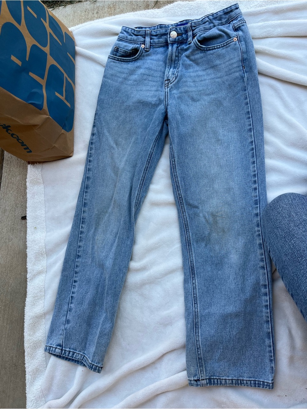 Scotch & Soda Light Blue Straight Jeans
